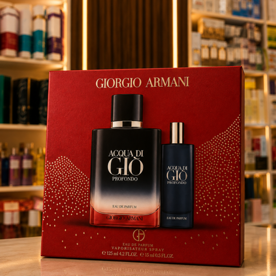 COFFRET ACQUA DI GIO PROFONDO EDP 100ML