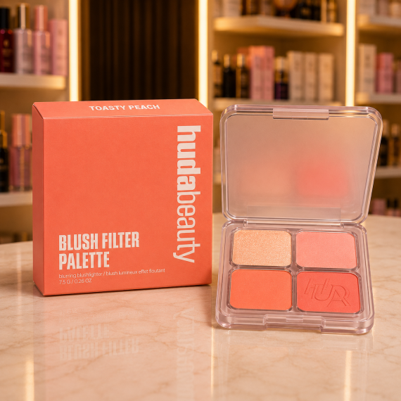 HUDA BEAUTY PALETTE TOASTY PEACH